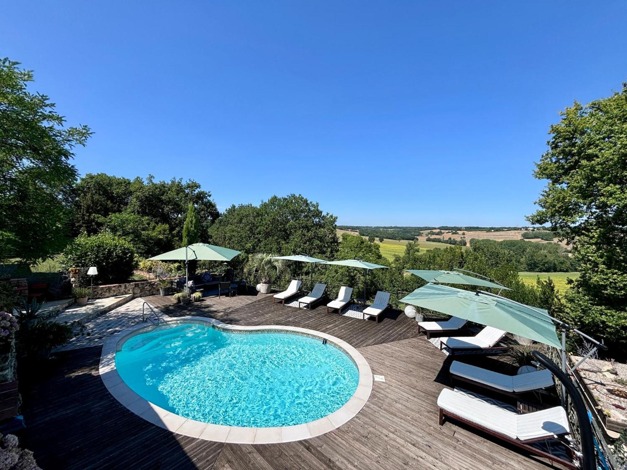 Maison Murier Hotel Fayssac Exterior foto